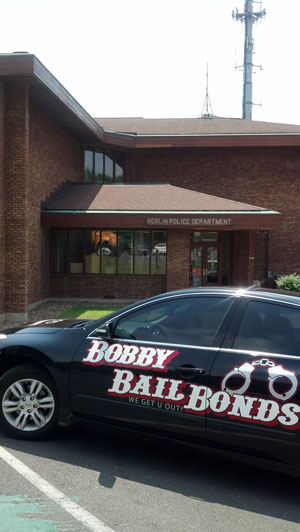 Bobby Bail Bonds can bail you out of the Berlin Police Department