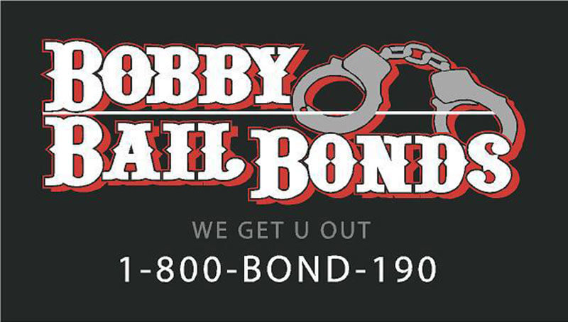 Bobby Bail Bonds We Get You Out, call 1-800-266-3190